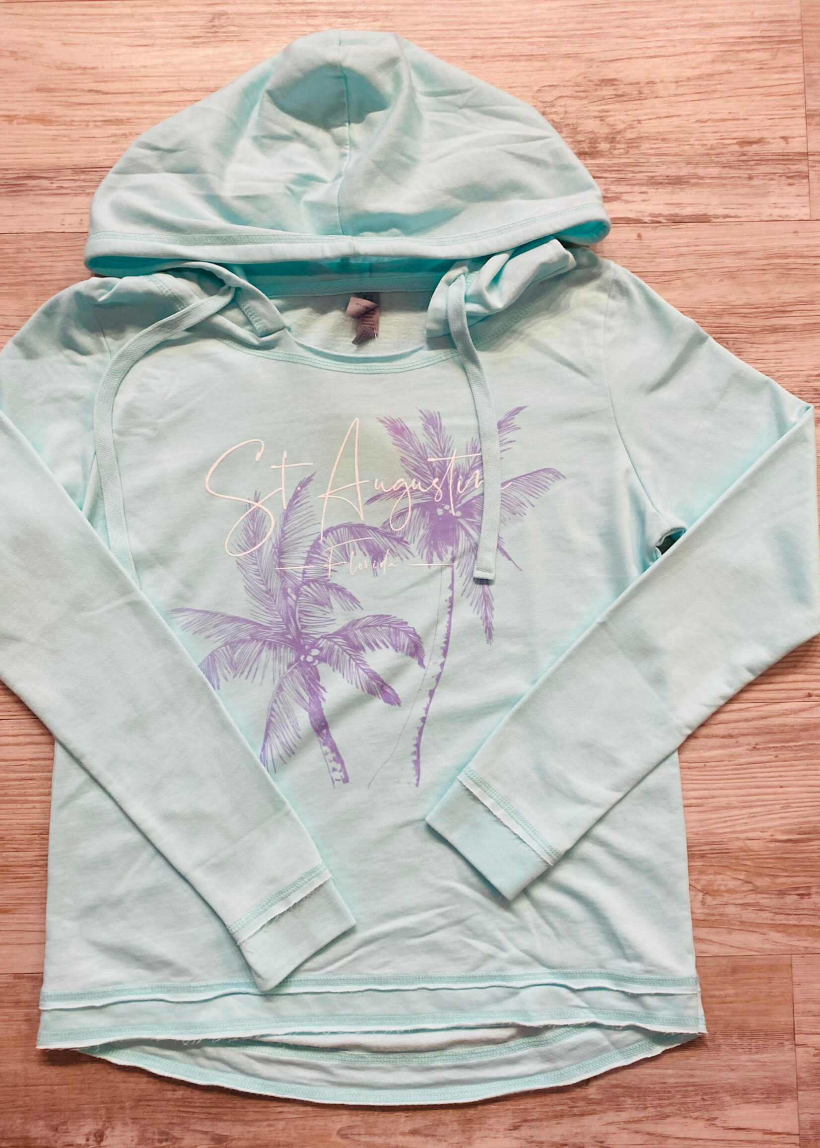 U.S. Apparel Santorini Script Hoodie Seaside
