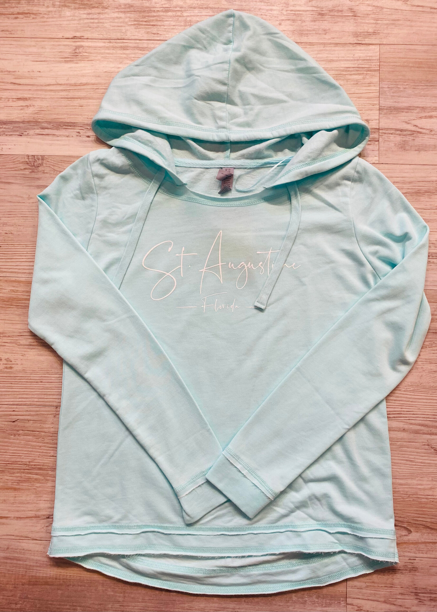 U.S. Apparel Santorini Script Hoodie Seaside