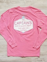 Comfort Colors SES Captains Wife L/S Crunchberry