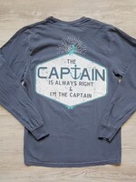 Comfort Colors SES Captains Rule L/S Denim