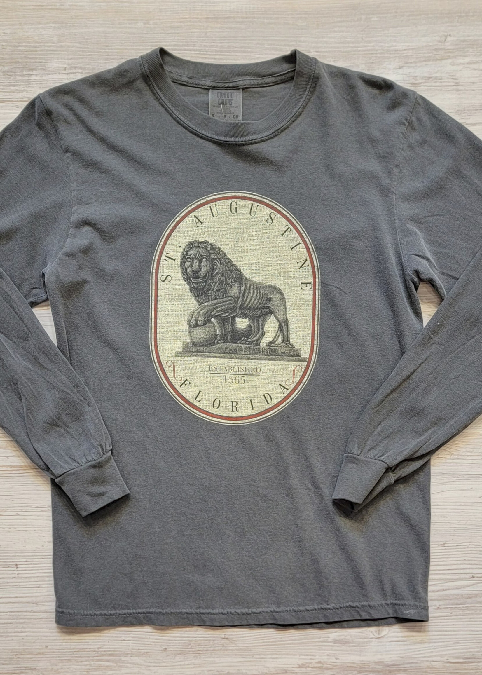Comfort Colors Lion Oval L/S Pepper