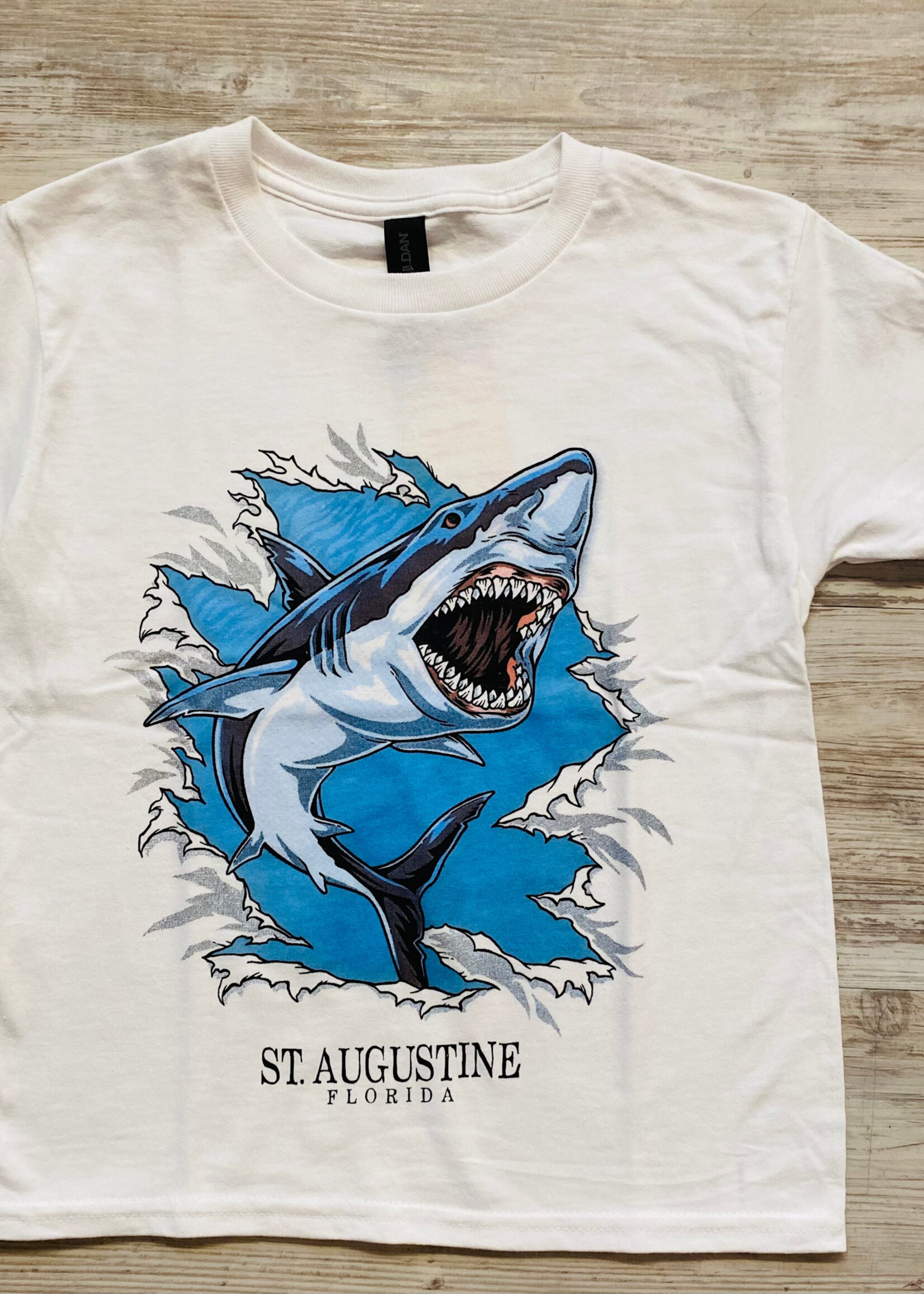 District Shark Rip Youth S/S