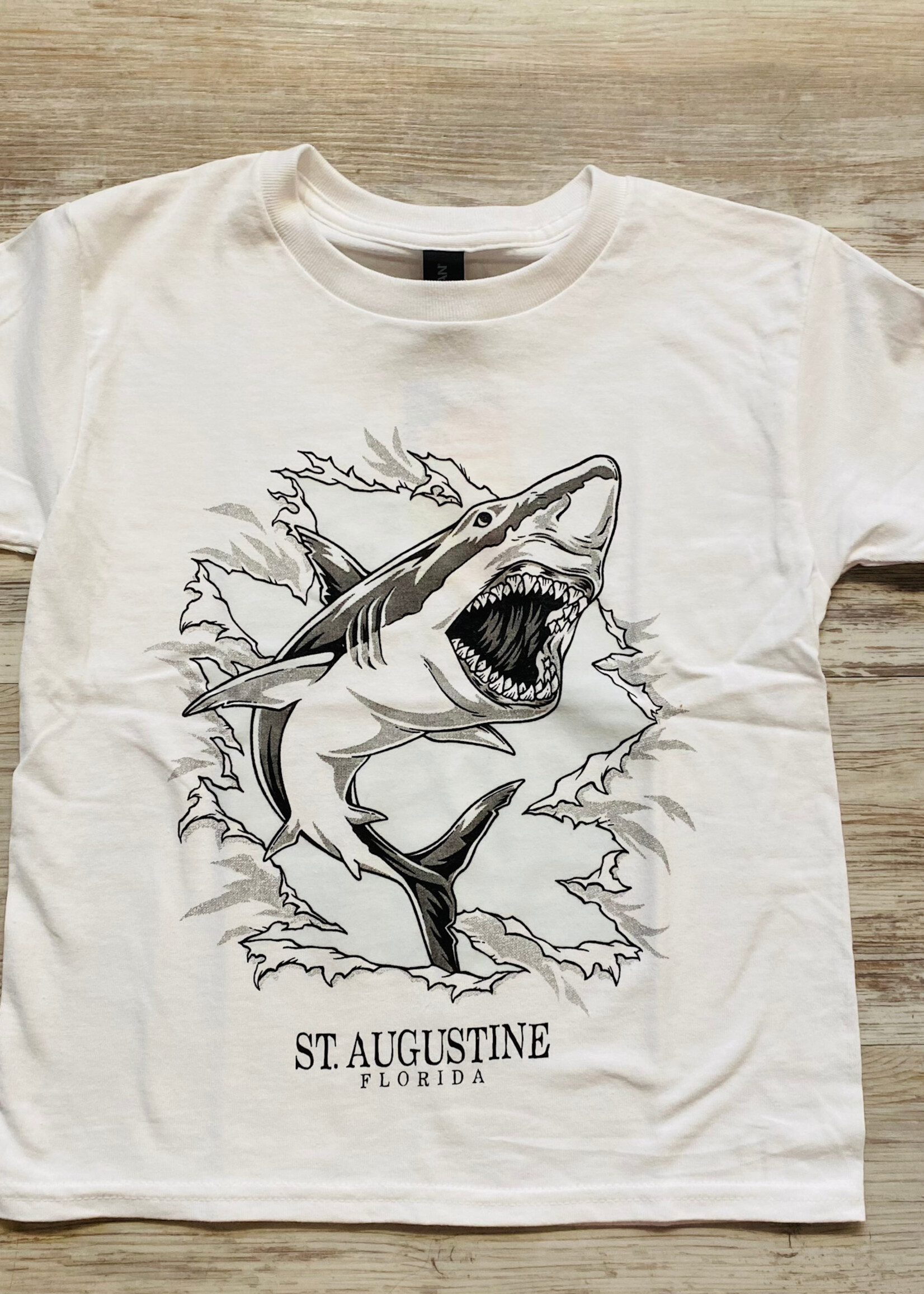 District Shark Rip Youth S/S