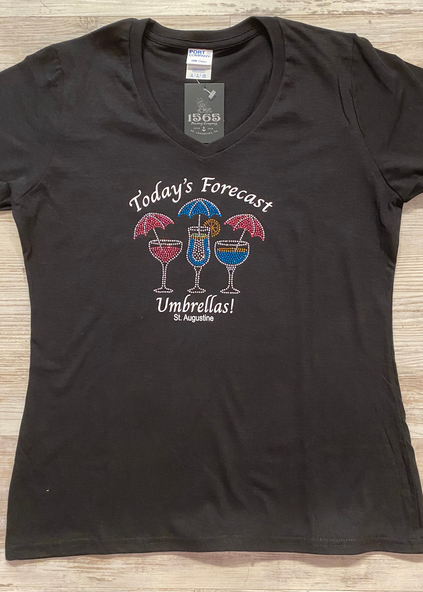 Port  & Comp Todays Forecast S/S Black