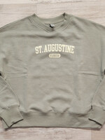 Cream Arch Cropped CN Green Earth YFL-2261