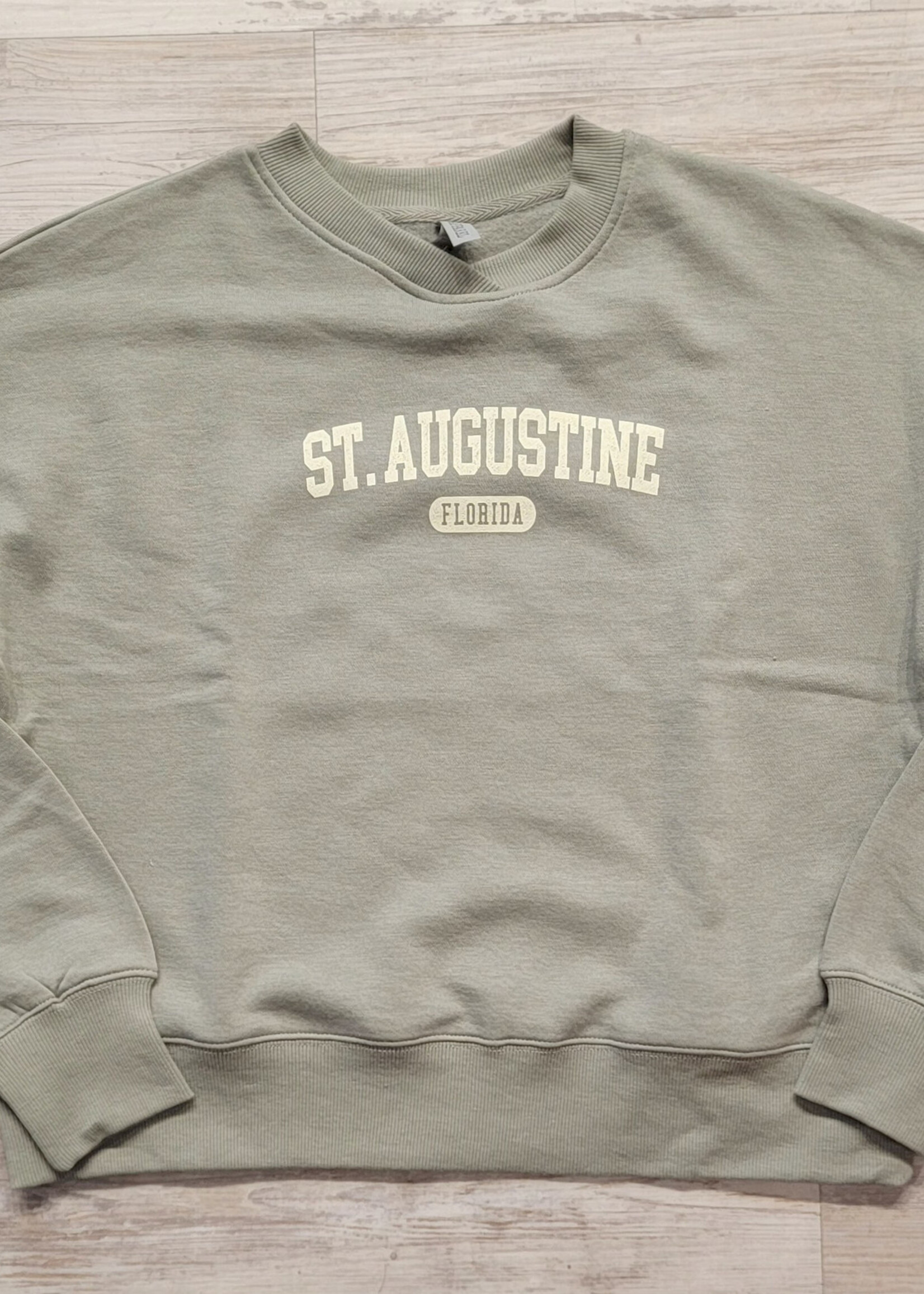 Cream Arch Cropped CN Green Earth YFL-2261