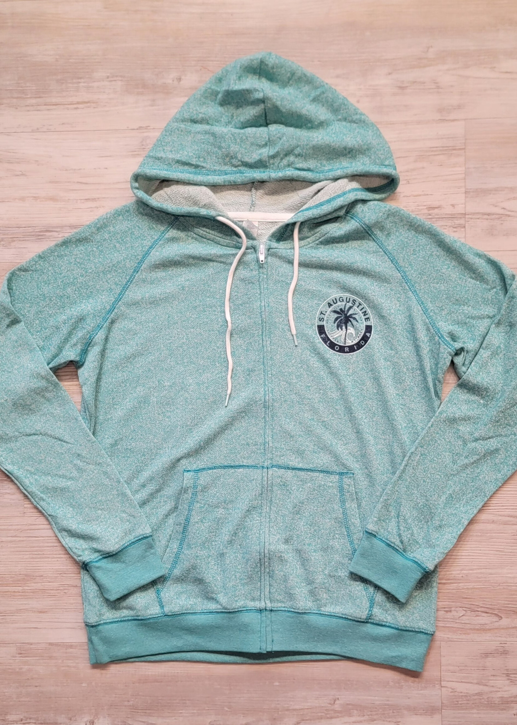 Pima Flip Circle Zip Hoodie Pima 7892