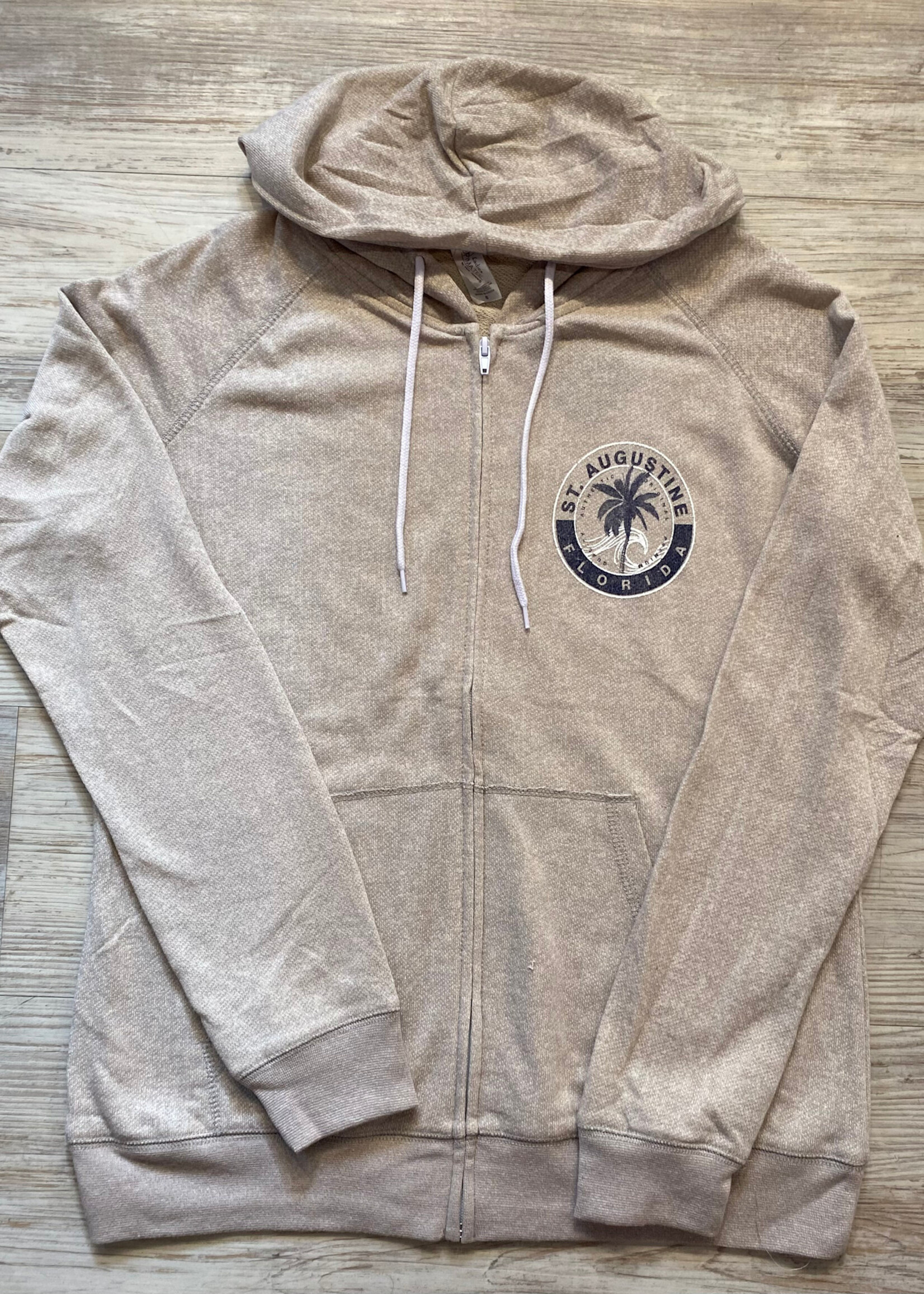 Pima Flip Circle Zip Hoodie Pima 7892