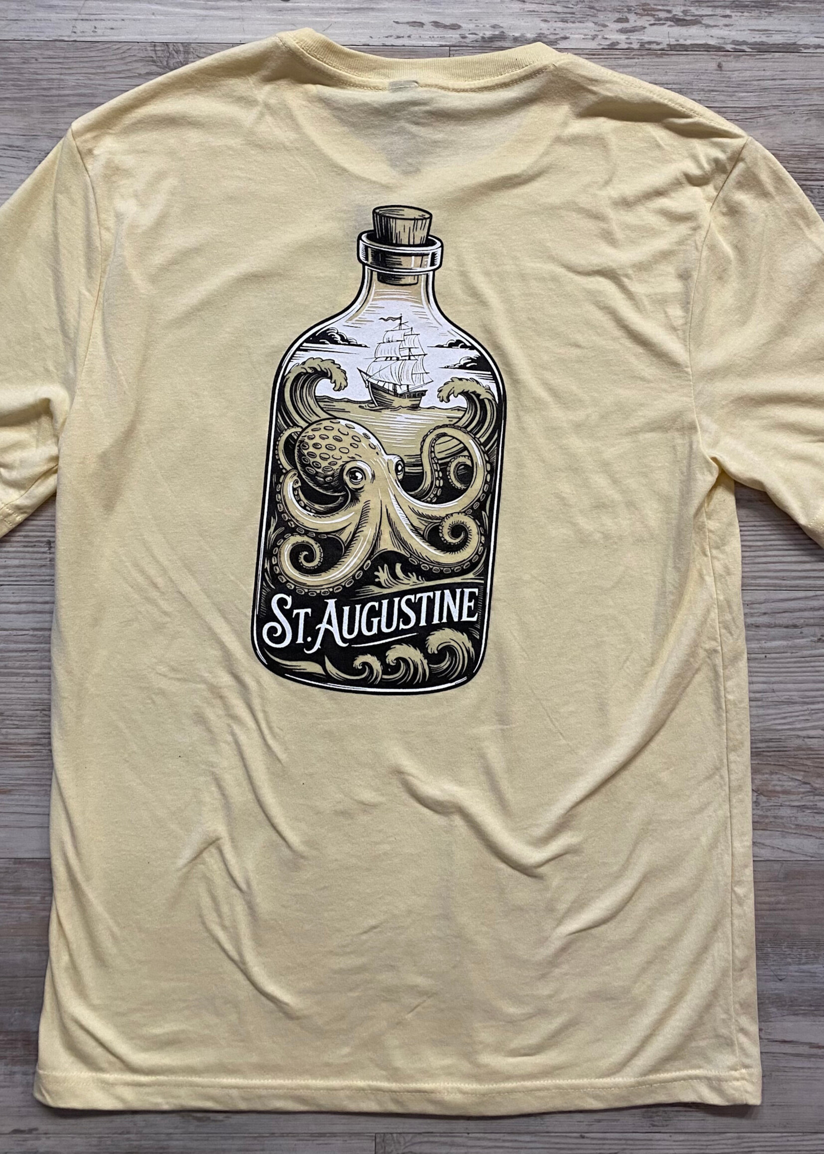 District Bottled Ship S/S Soft Yellow DM184