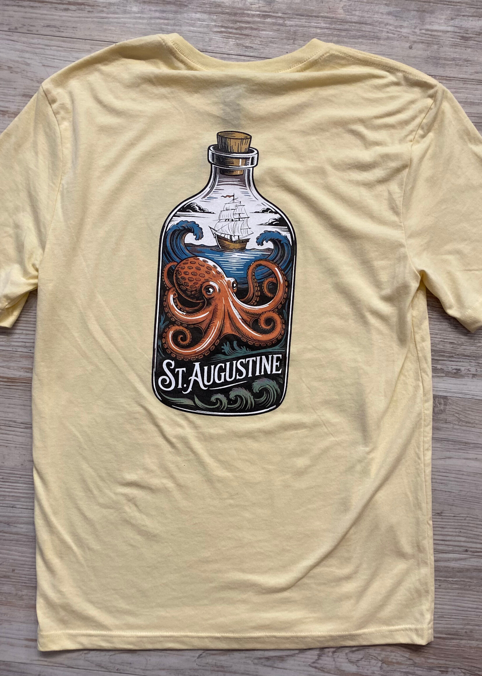 District Bottled Ship S/S Soft Yellow DM184