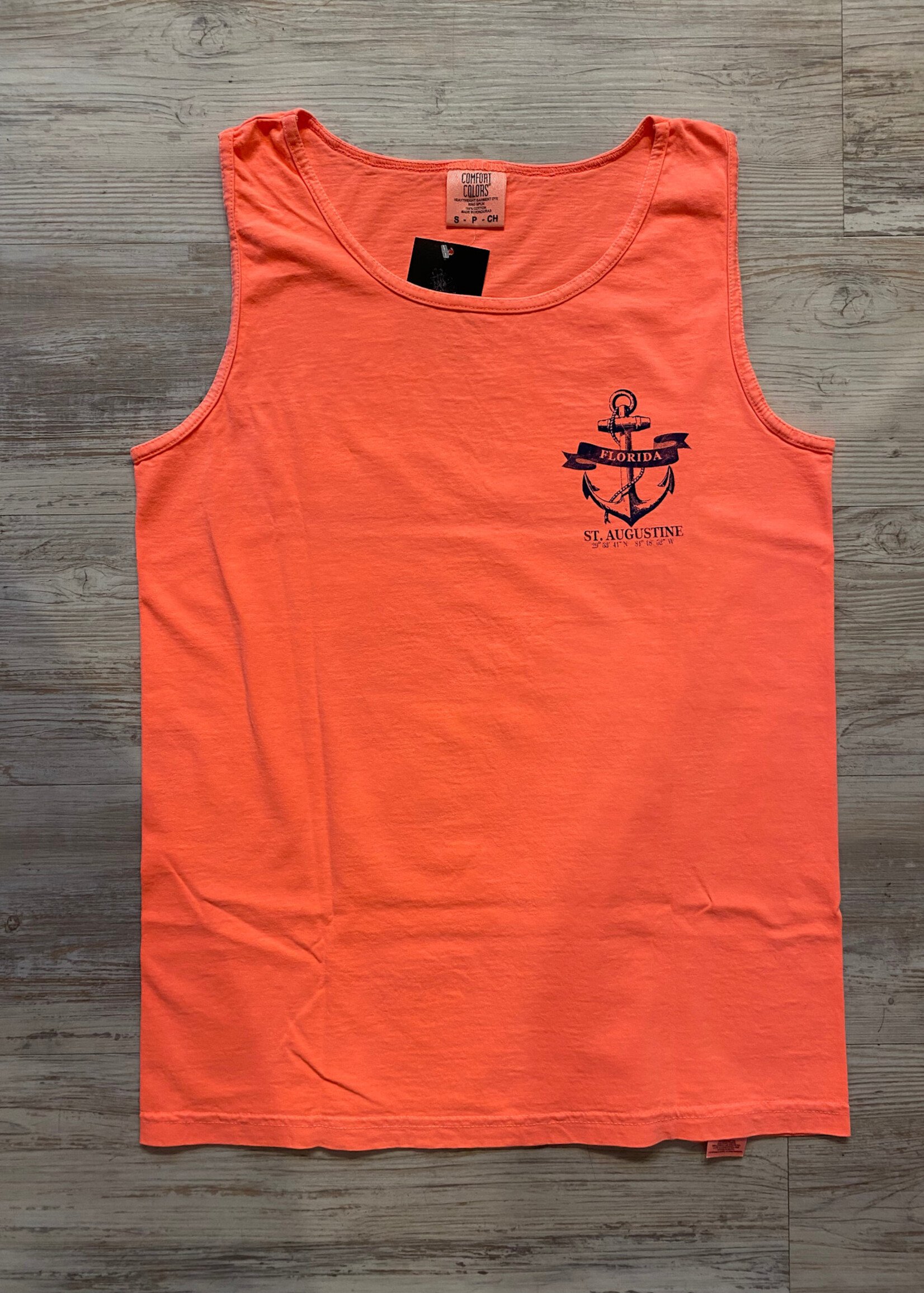 Compass Neon Orange Tank