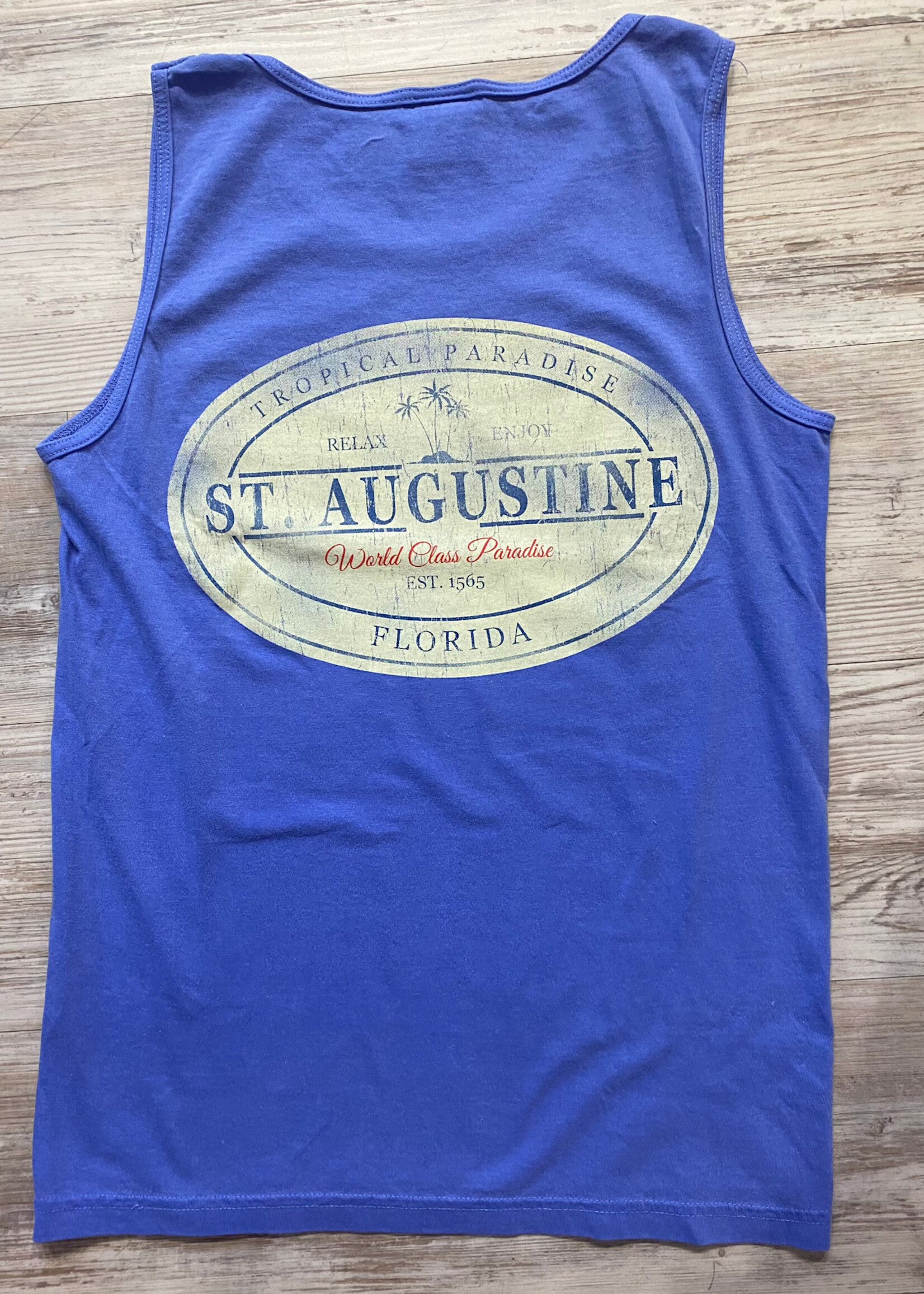 Comfort Colors World Class Tank Flo Blue