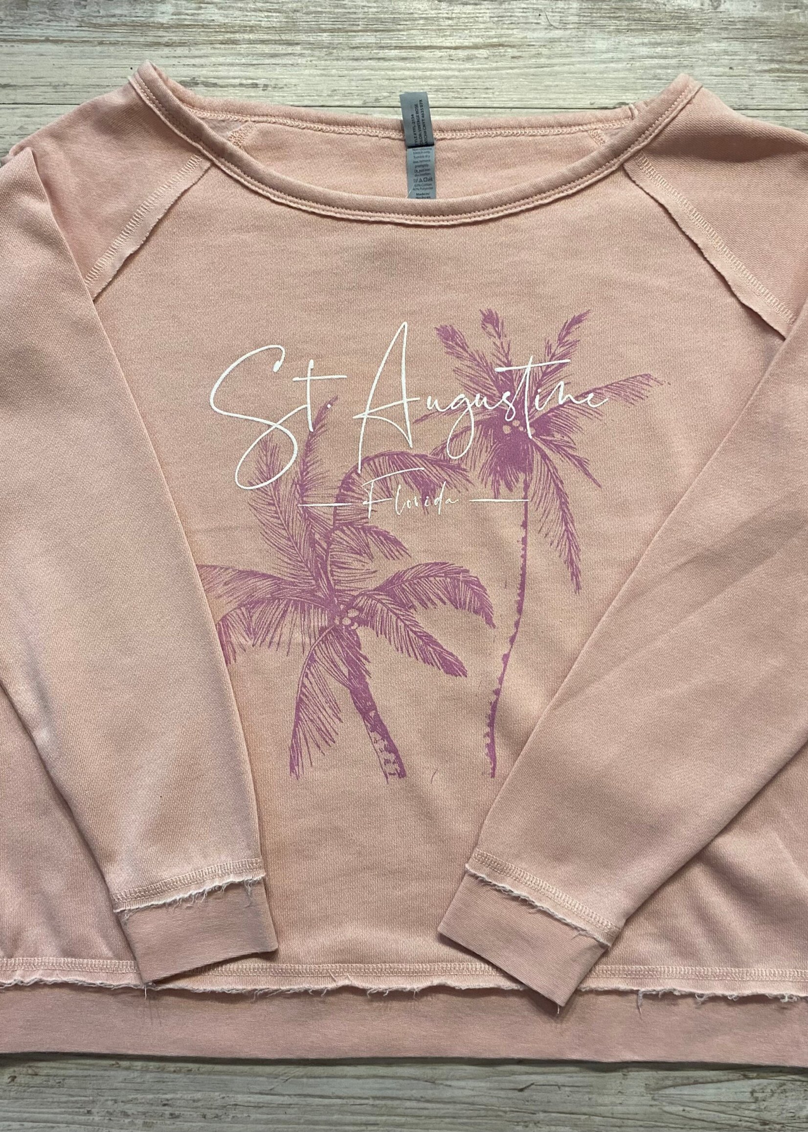 Santorini Script Scoop Neck - Rose YFL-2134