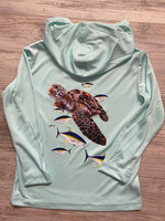 Toddler Sea Turtle Perf Hoodie