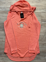 US Apparel Serenity Turtle Hoodie Grapefruit