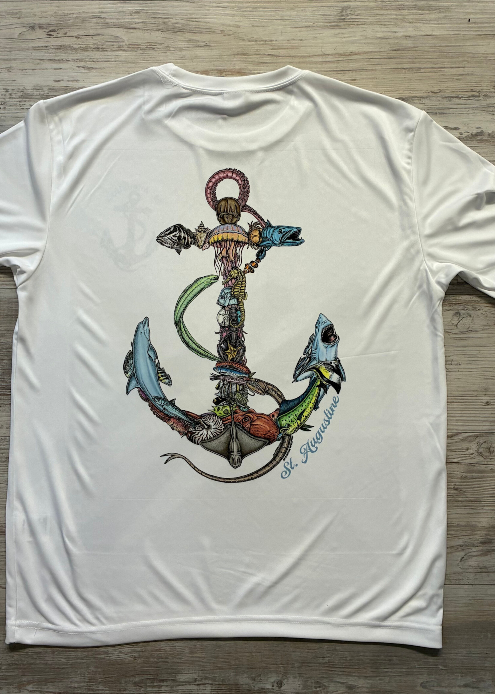 BD Sealife Anchor S/S Mens White