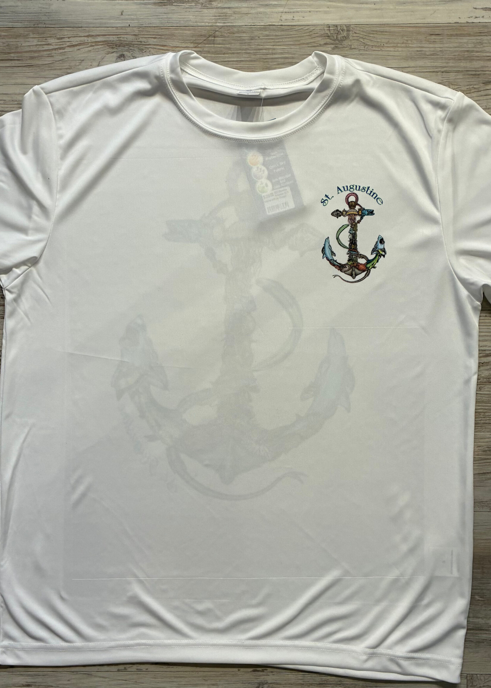 BD Sealife Anchor S/S Mens White
