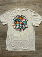 Low Tides High Vibes S/S White