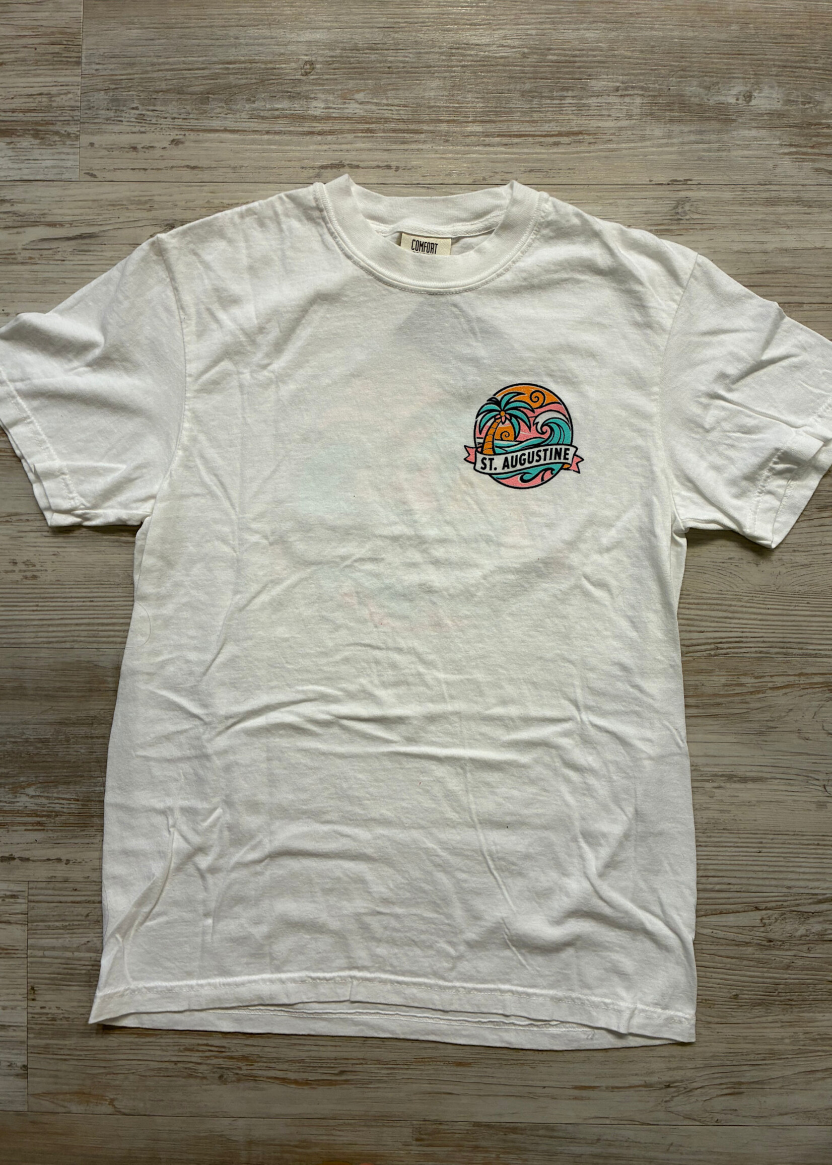 Low Tides High Vibes S/S White