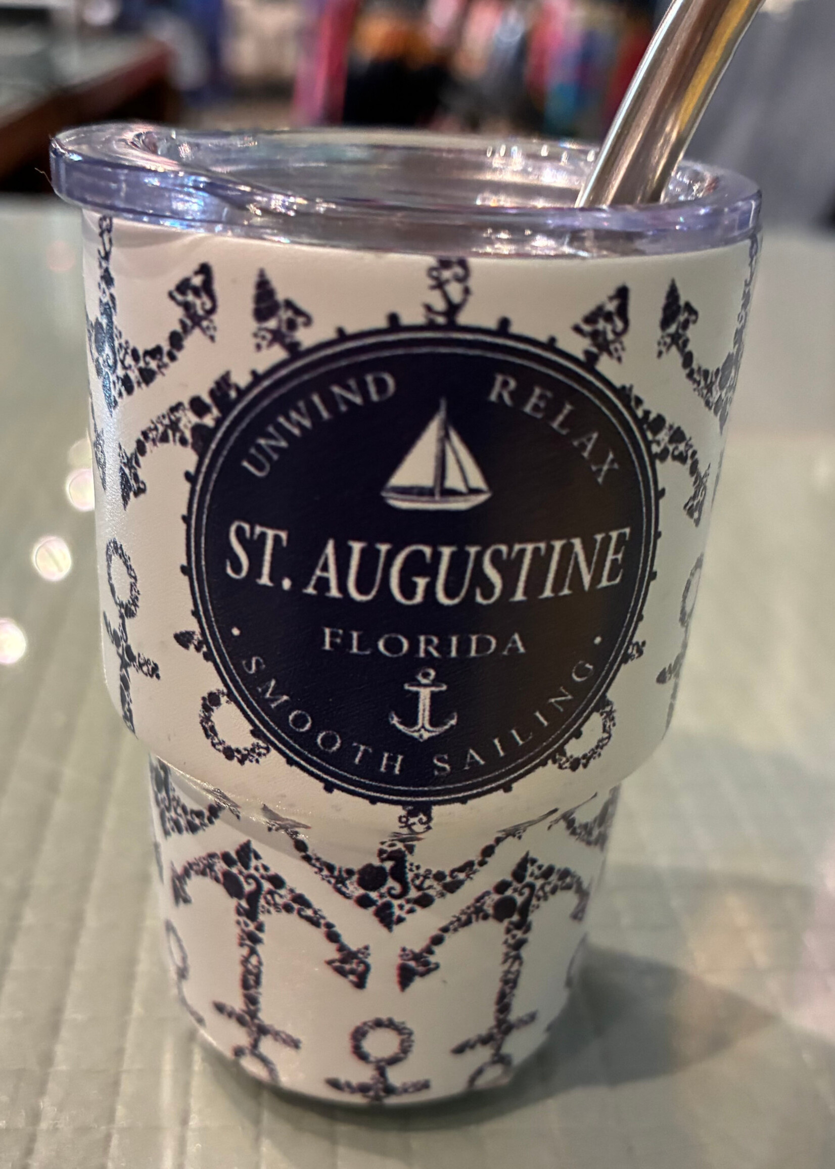 Mini Tumbler 3 oz Anchor Unwind