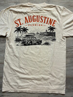 Woody Beach Scene S/S Ivory