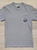 Comfort Colors St Aug Crest S/S Pocket T 6030