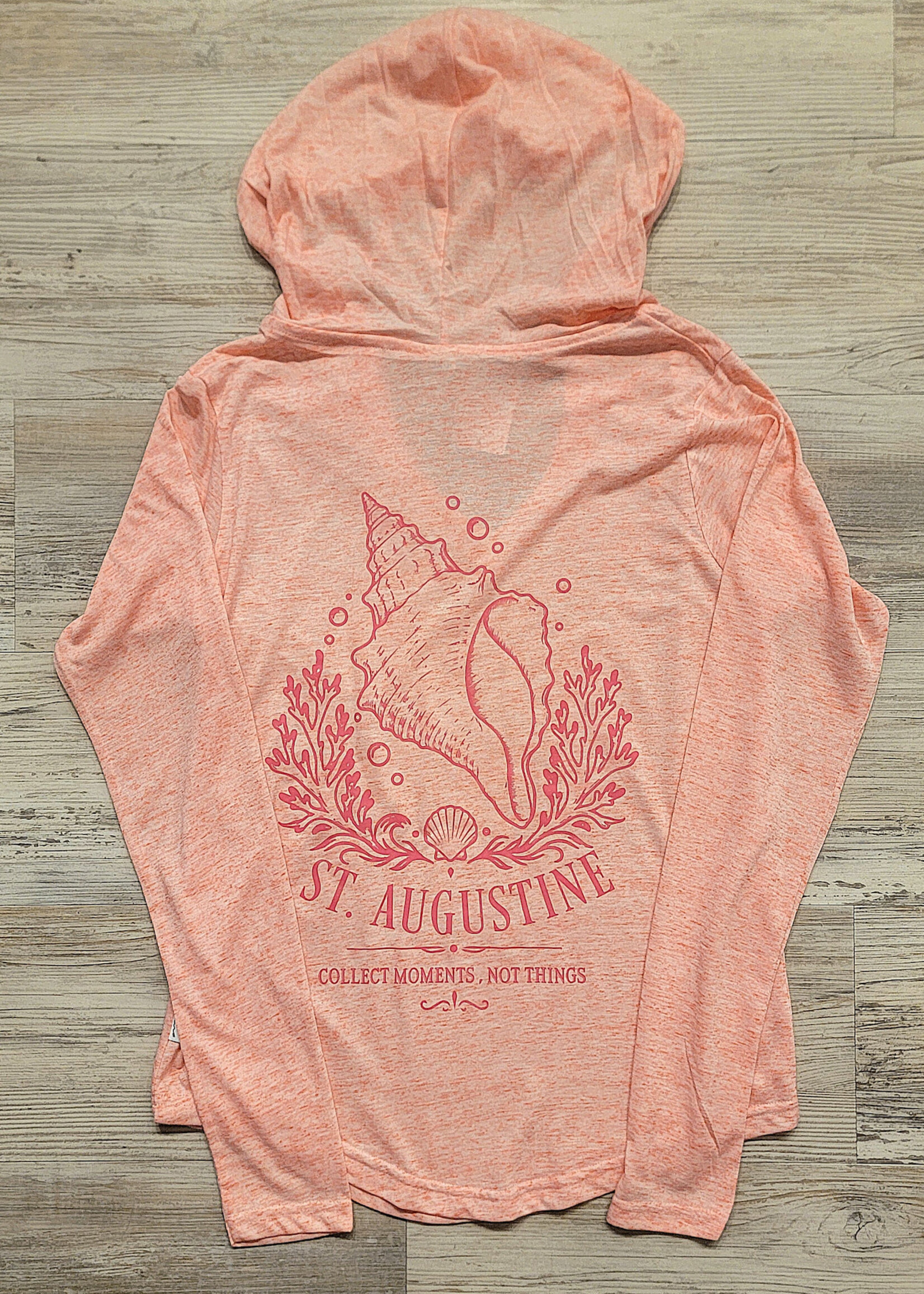 St Aug Vneck Hoodie TB115