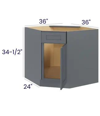 CSB36EB | 36" W | 34.5" H Corner Sink Bases