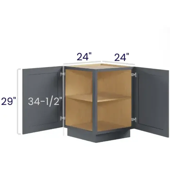 BEC24EB | 24" W | 34.5" H Base End Cabinet