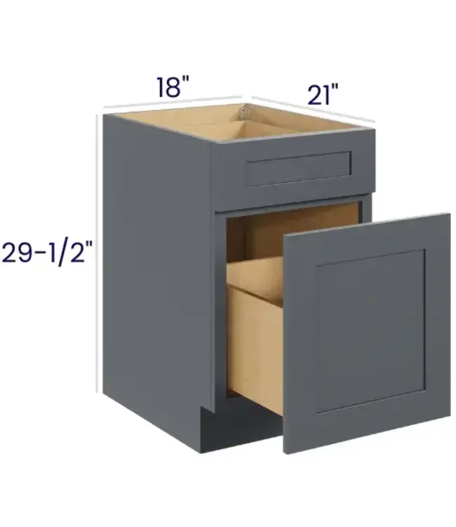 DFB18EB | 18" W | 29.5" H File Drawer Base