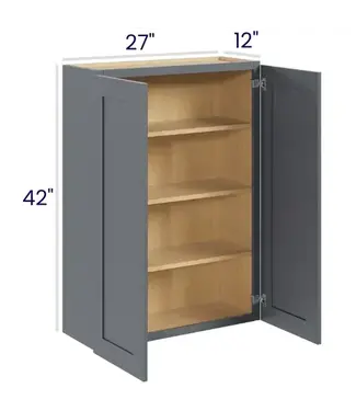 W2742EB | 27" W | 42" H Wall Cabinets - Double Door