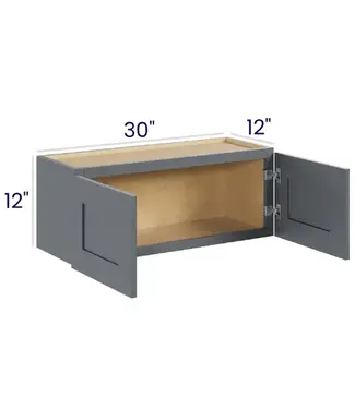 W3012EB | 30" W | 12" H   Bridge Cabinets