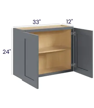 W3324EB | 33" W | 24" H Bridge Cabinets