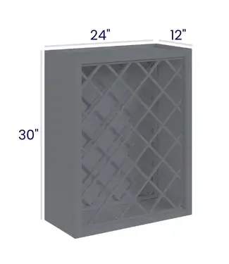 WR2430EB | 24" W | 30" H  Wine Rack