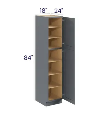 U188424EB | 18"W  | 84" H Pantry Cabinets - Single Door