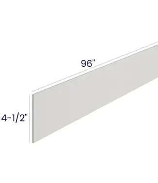 MTK96LP | 4.5" W | 96" H Moldings - Toe Kick