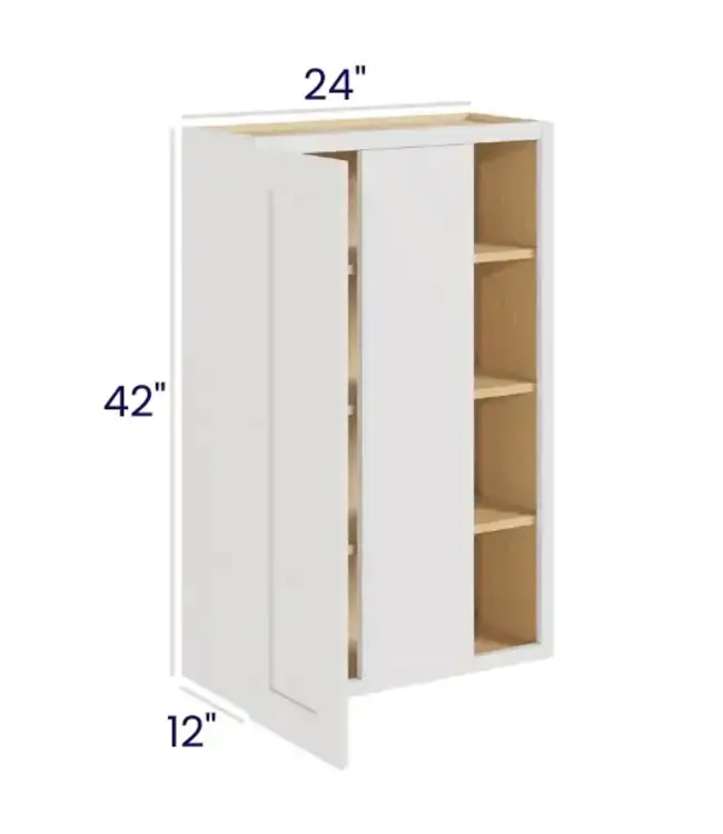 WBC2442LP | 24" W | 42" H Wall Blind Cabinets
