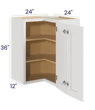 WER2436LP | 24" W | 36" H Wall Cabinet Easy Reach