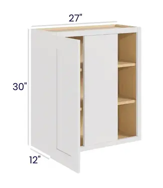 WBC2730LP | 27" W | 30" H Wall Blind Cabinets