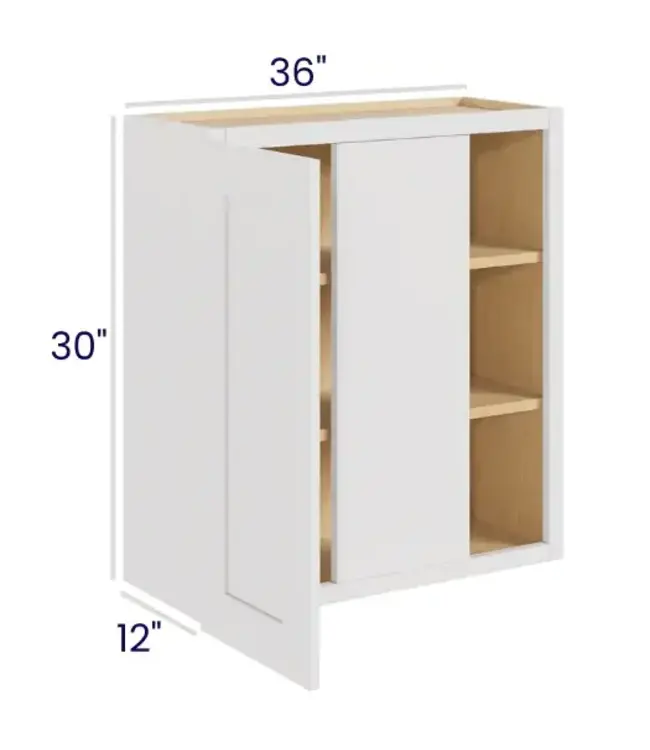 WBC3630LP | 36" W | 30" H Wall Blind Cabinets