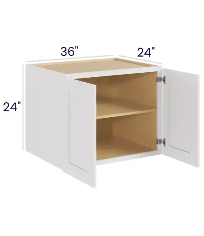 W362424LP | 36" W | 24" H Refrigerator Cabinet