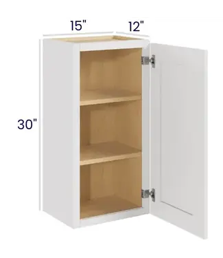 W1530LP | 15" W  | 30" H Wall Cabinets - Single Door