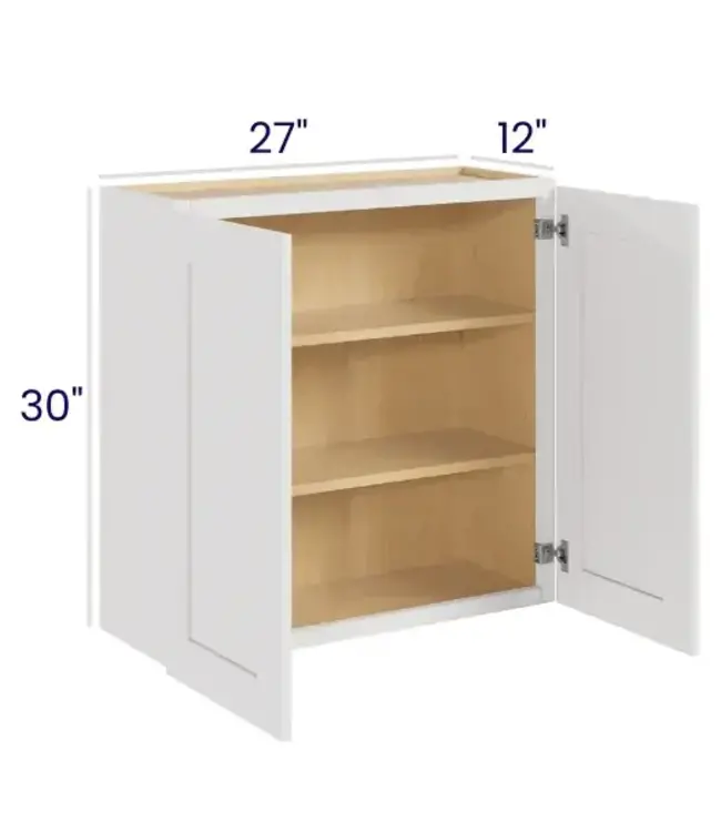W2730LP | 27" W | 30" H Wall Cabinets - Double Door