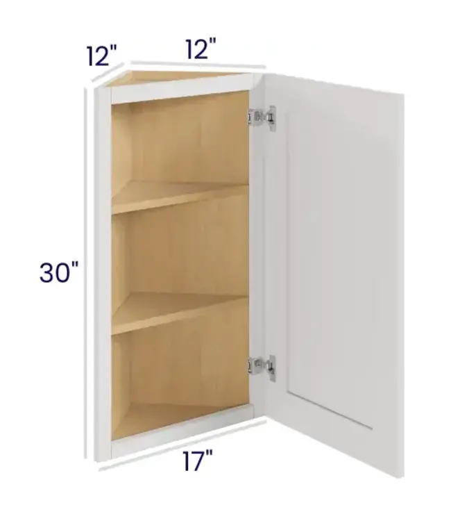 AW1230LP | 12" W | 30" H Angle Wall Cabinets
