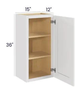 W1536LP | 15" W | 36" H Wall Cabinets - Single Door