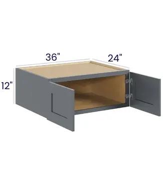 W361224EB | 36" W | 12" H  Refrigerator Cabinet