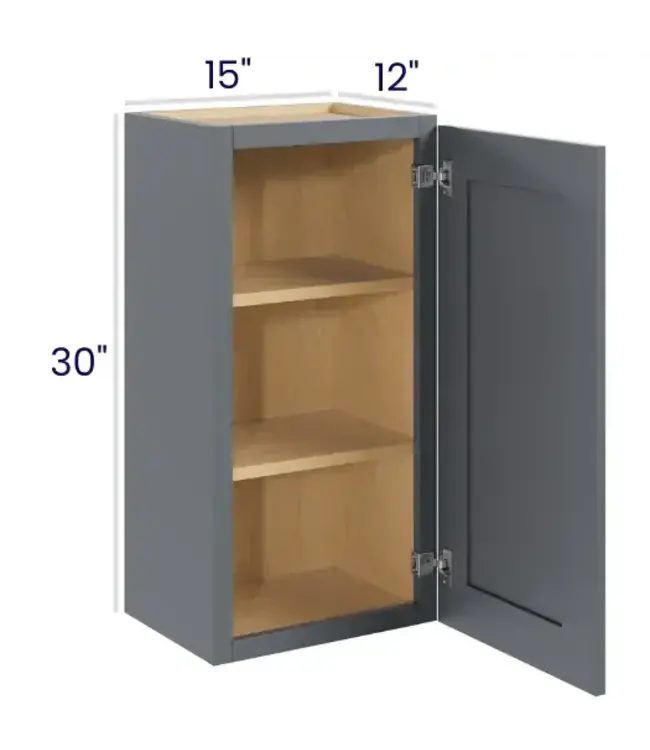 W1530EB | 15" W  | 30" H Wall Cabinets - Single Door