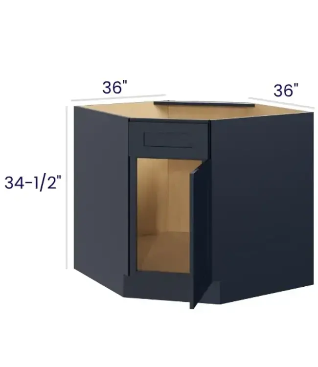 CSB36PP | 36" W | Corner Sink Bases