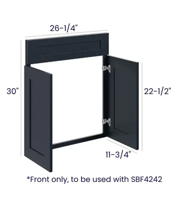 DCSF42PP | 26.25" W | Sink Front