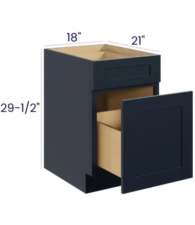 DFB18PP | 18" W | 29.5" H File Drawer Base